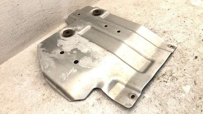 2002 Sierra 2500 Hd Engine Oil Pan Skid Plate Oem With Bolts 8.1L 15152823