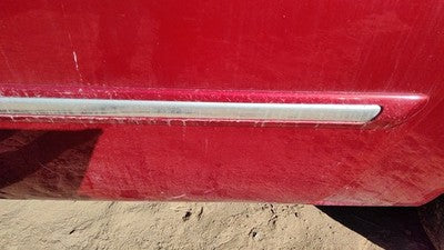 06 Town & Country Driver Left Rear Moulding From Door Back Trim Inferno Red Prh