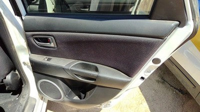 07-09 3 Passenger Right Rear Inside Door Trim Panel With Switches Back Black Br6