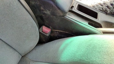 1998 Subaru Legacy Rhd Postal Right Front Seat Belt Buckle Receiver Oem Gray