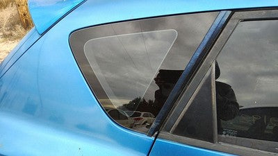 2004-2009 Mazda 3 Passenger Right Rear Quarter Glass Back Side Window Oem