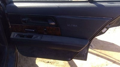 1993 Buick Park Ave Passenger Right Rear Inside Door Trim Panel Only Back Gray