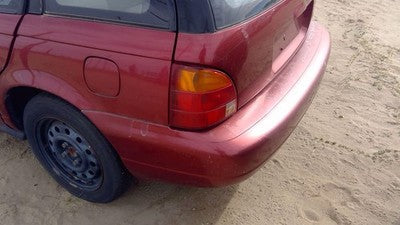 1996-1999 Saturn Sw2 Rear Bumper Cover Assembly Oem Back Red