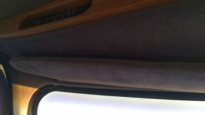 1989 Chevy G20 Van Driver Left Sun Visor Oem Blue