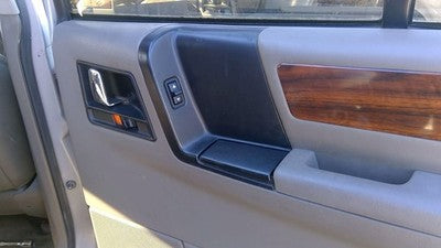 1994 Jeep Grand Cherokee Passenger Right Rear Inside Door Trim Panel Back Brown