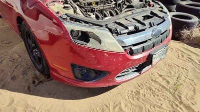 2010-2012 Ford Fusion Front Bumper Cover Assembly Oem Red U6 Ae5Z17D957Baptm