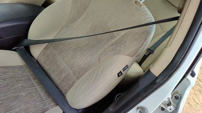 11-15 Hyundai Sonata Driver Left Front Seat Belt Retractor Shoulder Camel Yda