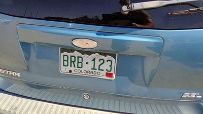 1999-03 Ford Windstar Tail Gate Handle Oem Release Lever Blue Lv Ts 5F2z13b482aa