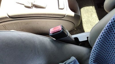 2002-2003 Ford Windstar Driver Left Front Seat Belt Buckle Receiver Oem Gray 22