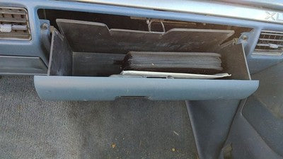 1995 Ford F150 Glove Box Assembly Complete Door With Latch Oem Blue