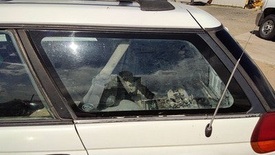 1995-1999 Subaru Legacy Rhd Postal Left Rear Quarter Glass Back Side Window Oem