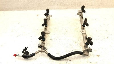 2005-2009 Land Rover Lr3 Complete Fuel Rail With Injectors Set Loaded Oem 4.0L