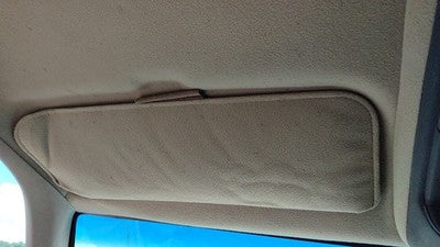 1997 Silverado 2500 Driver Left Sun Visor Oem Tan 52D