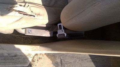 1993 Saturn Sw2 Driver Left Front Seat Belt Retractor Oem Waist Tan