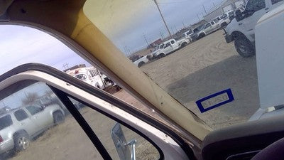 1979 Ford Van E250 Driver Left A Pillar Trim Windshield Post Panel Oem Brown