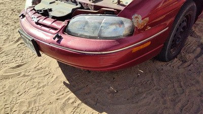1995-2001 Chevy Lumina Front Bumper Cover Assembly Oem Red 10176777