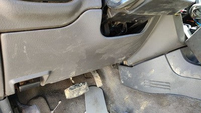 2002-2003 Ford Explorer Lower Dash Under Column Knee Bolster Trim Panel Gray Rt