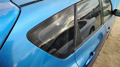 2004-2009 Mazda 3 Passenger Right Rear Quarter Glass Back Side Window Oem