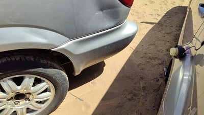 2005-07 Chrysler Town & Country Rear Bumper Cover Assembly Oem Back Silver Ps2