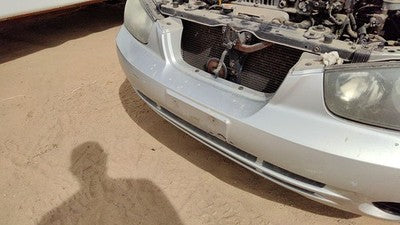 2001-2003 Hyundai Elantra Front Bumper Cover Assembly Oem Silver 865102D020