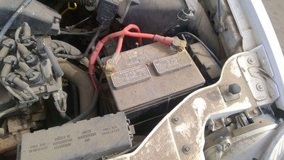 1998 Mercury Sable Complete Battery Box Mount Tray With Hold Down Oem 3.0l Ohv