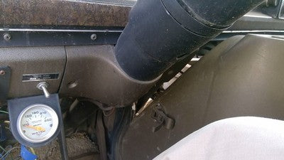 1979 Ford Van E250 Lower Dash Under Column Knee Bolster Trim Panel Oem Brown