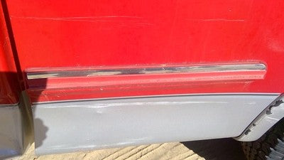 1998 Ford F150 Driver Left Rear Moulding On Quarter Panel Oem Red