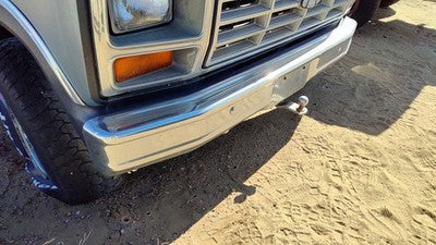 1980-1986 Ford F150 Front Bumper With Brackets Assembly Oem Chrome E1tz17757c