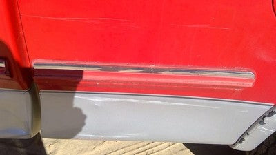 1998 Ford F150 Driver Left Rear Moulding On Quarter Panel Oem Red