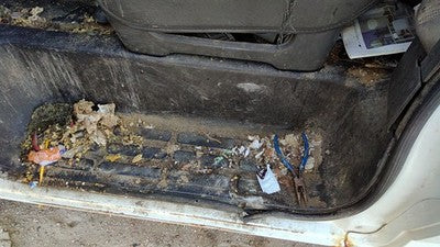 2002 Savana Van 2500 Driver Left Lower Side Step Trim Panel Oem