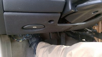 1997-1999 Saturn Sw2 Lower Dash Under Column Knee Bolster Trim Panel Oem Gray