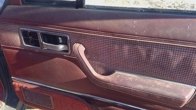 85 Jeep Cherokee Passenger Right Front Inside Door Trim Panel Only Oem 2 Dr Red