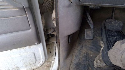 1996 Ford F450 Driver Left Lower Kick Trim Panel Oem Gray