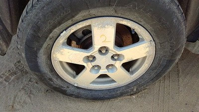 2007 2008 Chevy Equinox 17' Aluminum Wheel Oem Factory 5 Spoke Rim #2 09598007