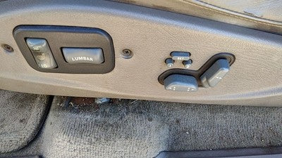 2000 Olds Bravada Driver Left Side Power Seat Switch With Trim Panel Pewter 922