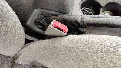 2000-05 Saturn L100 Passenger Right Front Seat Belt Buckle Receiver Oem Gray 96B