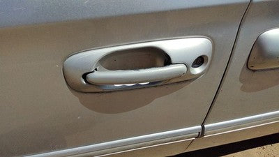 01-07 Chrysler Town & Country Driver Left Front Outside Door Handle Silver Ps2