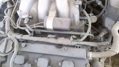 2002-2003 Nissan Maxima Complete Fuel Rail With Injectors Set Loaded Oem 3.5L