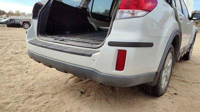 2010-2014 Subaru Legacy Outback Rear Bumper Cover Assembly Back 7J Satin White