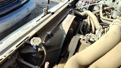 1989 F250 Pickup Radiator Cooling Fan Shroud Oem Plastic Housing 7.5L 460