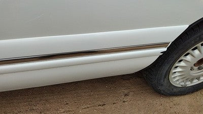 1998 Buick Lesabre Driver Left Rear Moulding From Door Oem Back Trim Strip White