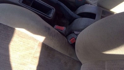 1993 Saturn Sw2 Driver Left Front Seat Belt Buckle Receiver Oem Tan