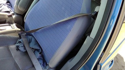 2001-03 Ford Windstar Driver Left Front Seat Belt Retractor Oem Shoulder Gray 22