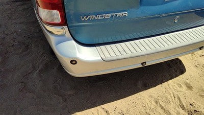 99-03 Ford Windstar Rear Bumper Cover Assembly Oem Back Blue Lv Ts Yf2z17k835aa