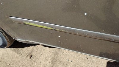 2004 05 Nissan Maxima Passenger Right Rear Moulding From Door Back Trim Gold Ky2