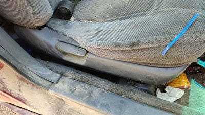 1995 Honda Accord Passenger Right Side Seat Trim Panel Oem Gray