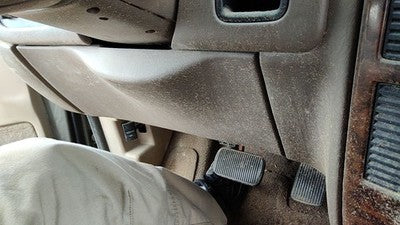 2000-2003 Ford Windstar Lower Dash Under Column Knee Bolster Trim Panel Oem Tan