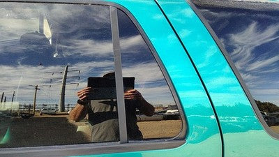 1995-2005 S10 Blazer Driver Left Rear Vent Window Back Door Glass With Frame Oem