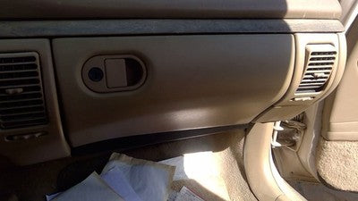 1994 Olds Eighty Eight Glove Box Assembly Complete Door With Latch Oem Tan