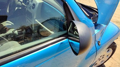 07 08 Pt Cruiser Passenger Right Side Mirror Door Mounted Oem Blue Pqd 5067450Ab